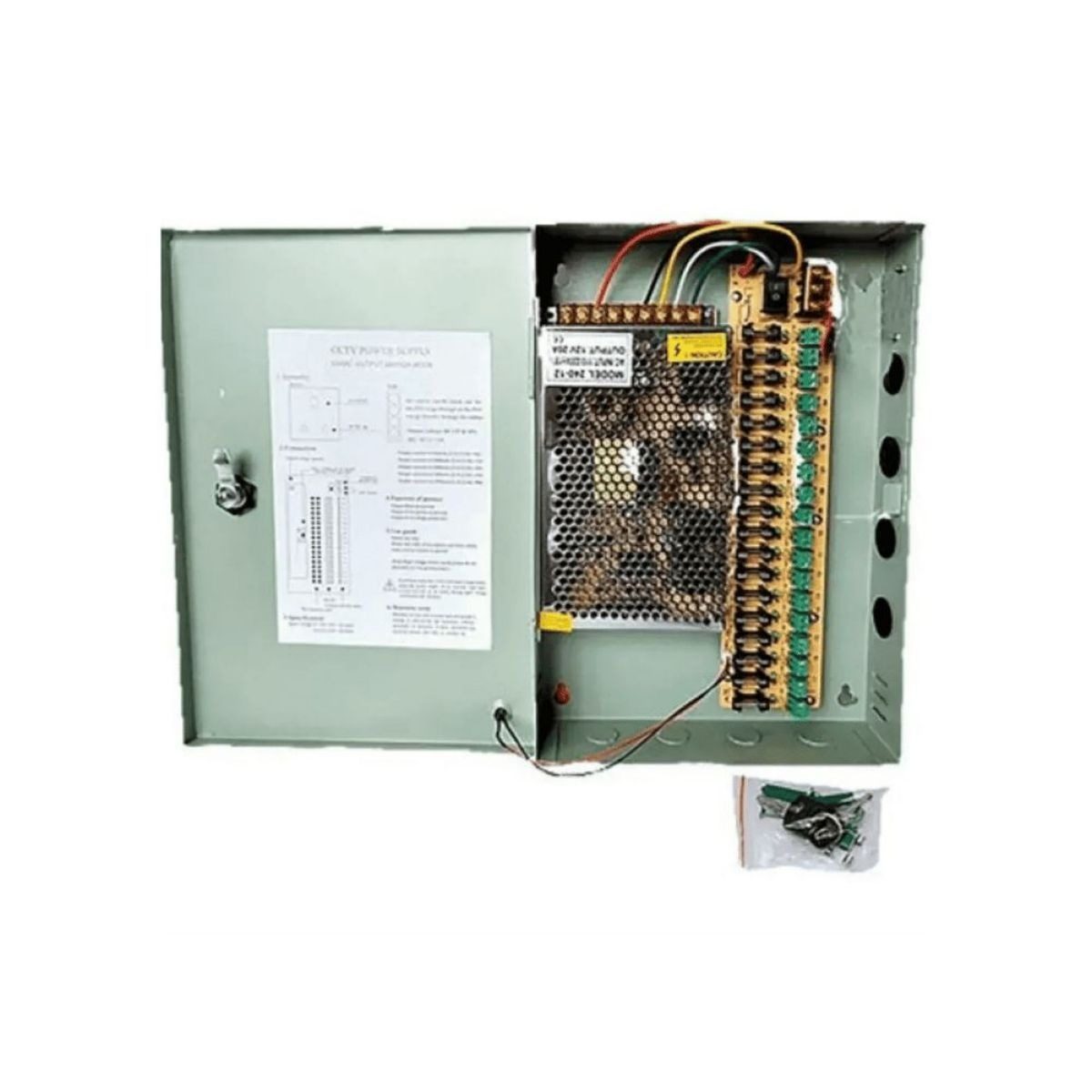 Fuente Alarma 18 30A Con Batería Cámaras