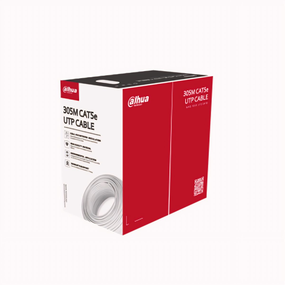 Cable UTP Cat5e Blanco 305m 100% Cobre