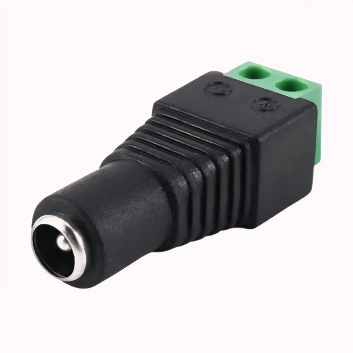 Conector National Jack 5.5mm X 2.1mm Hembra Con Bornera (pack De 10)