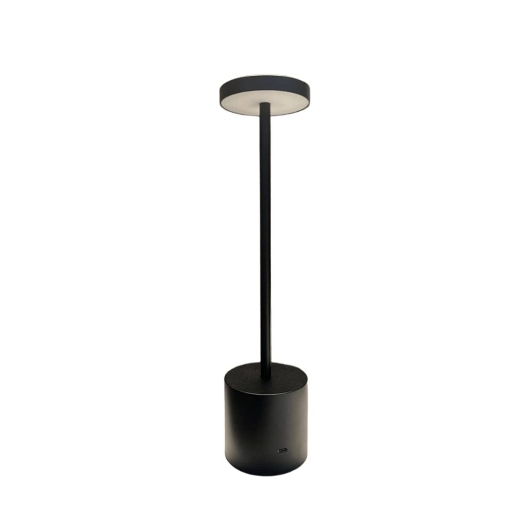 Lámpara LED Portátil Color Negro