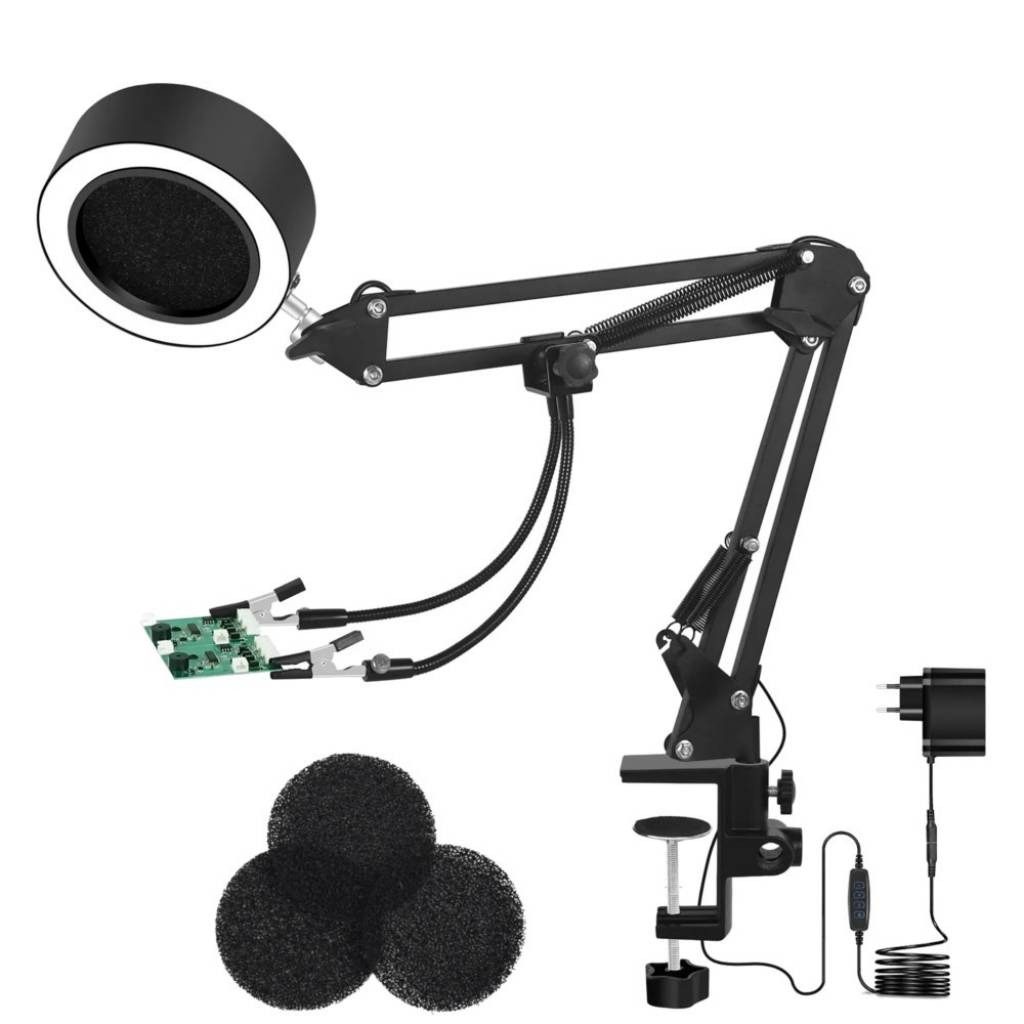 Lámpara LED USB Extractor De Humo