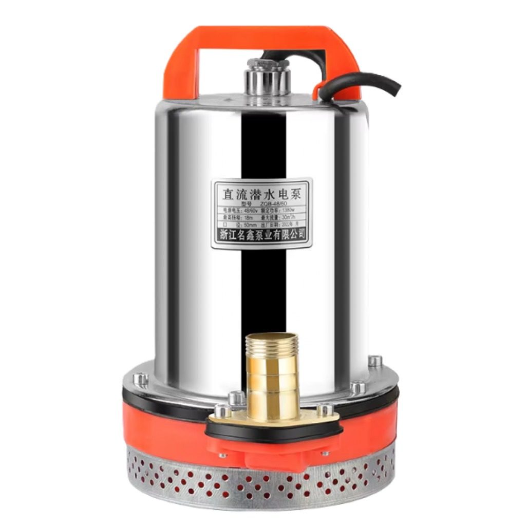 Bomba De Agua Cc De Cobre 180W 24V Salida 2.54cm