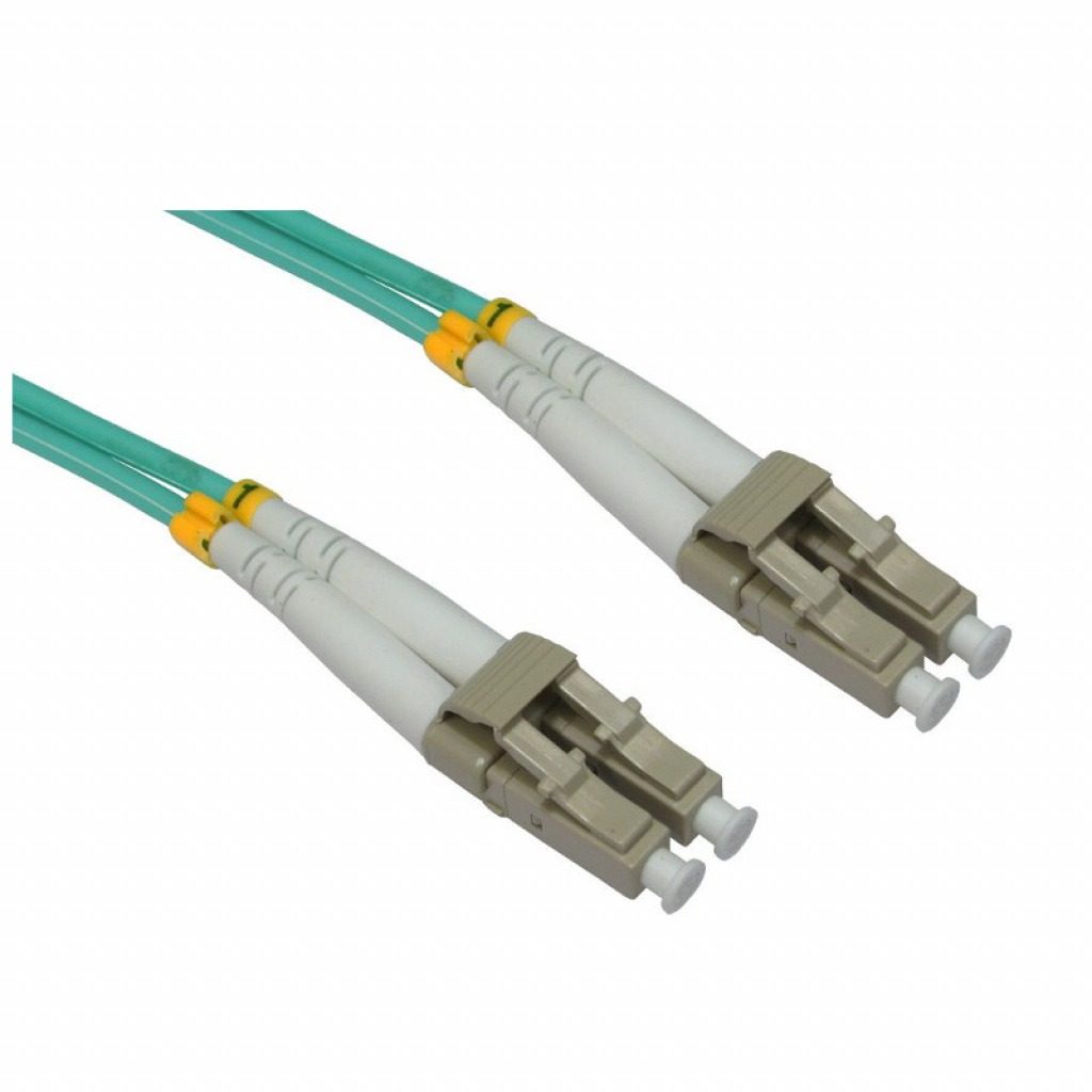 Patch Cord Fibra Óptica Dúplex Multimodo OM3 LC/LC 20m