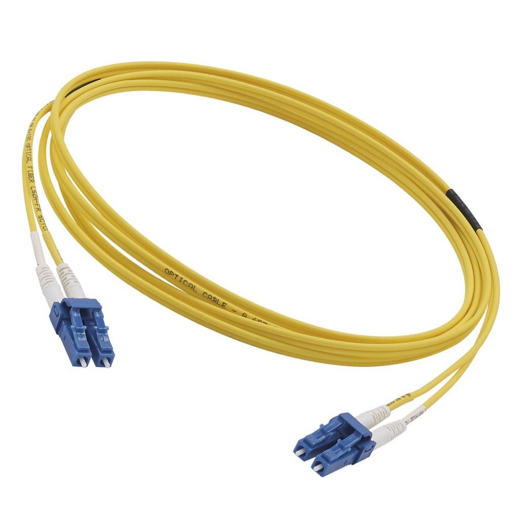 Cable De Fibra Óptica Duplex Monomodo LC/LC UPC 9/125 1m