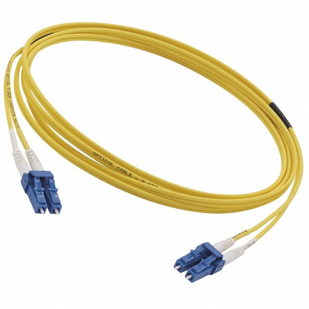 Cable De Fibra Óptica Duplex Monomodo LC/LC UPC 9/125 5 M LSZH